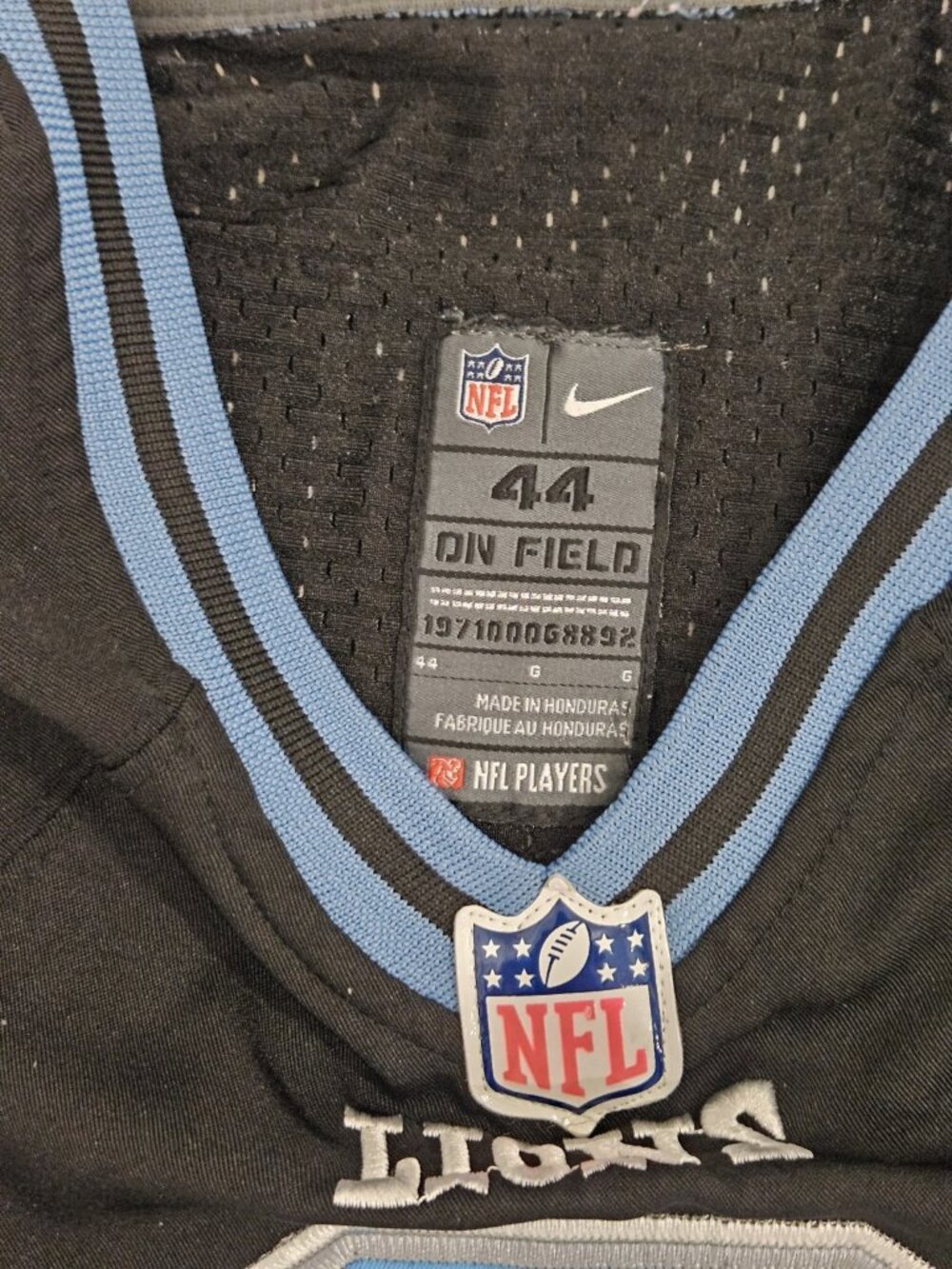 Matthew Stafford Lions #9 Nike NFL Jersey Size 44 Black - Picture 5 of 6